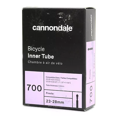 Cannondale 700 X 23 - 28mm Presta Valve 80mm Tube CP8801U1071 • $11.55