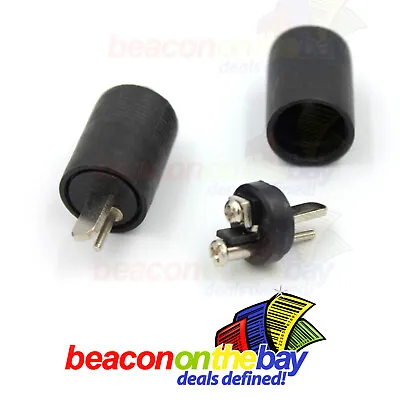 2 Pin DIN Speaker Jack Screw Type Plug No Soldering Vintage Amplifiers B&Q Sonab • $17.99