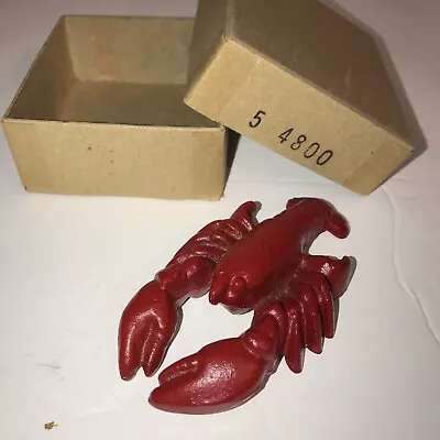 Cast Iron #480 Lobster Beer Soda Bottle Opener Vintage Maine Matching Box # • $18.29