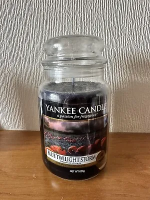 Yankee Candle Blue Twilight Storm Rare  VHTF - Autumn • £34.99