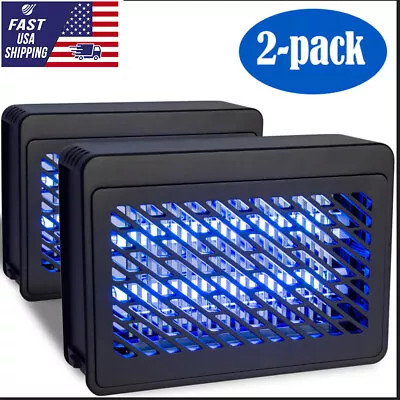 2-Pack 12W Electric Indoor Bug Zapper Pest Repeller Lamp Trap Catcher 3800V • $29.99