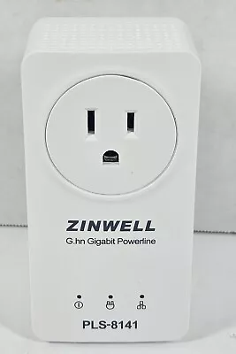 Zinwell G.hn Gigabit Powerline Ethernet Adapter PLS-8141 Gigabit Powerline • $16.99