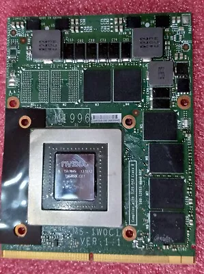 Tested MSI GT60 GT70 NVIDIA GTX 870M 3GB Video Card N15E-GS-A1 Ms-1woc1 • $109
