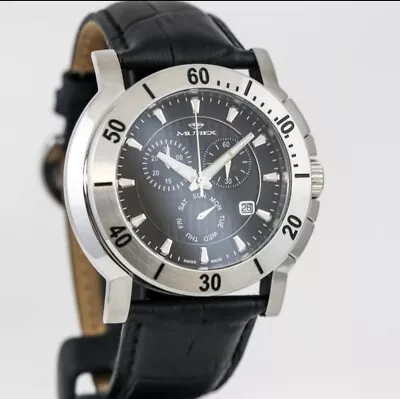 Murex • Swiss Chronograph Watch • MUC578-SL-3 • Ronda Quartz • SubDay • Date • $182