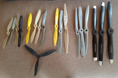 £20 • Buy Job Lot RC Aeroplane Propellers, Aircraft Props, Plane Propellers