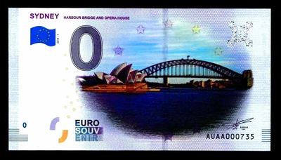 £12.15 • Buy 0 Euro Souvenir SYDNEY AUAA 2019-1 Color