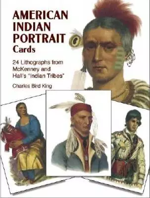 American Indian Portrait Cards: 24 Lithographs From McKenney And Hall's  - GOOD • $11.07