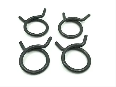 5/8” ID Heater Hose Single Wire Clamps Fits 15/16” OD Hose 4pcs Dark Gray • $8.25