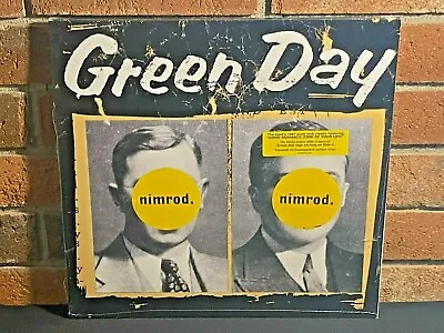 GREEN DAY - Nimrod Limited 2LP TRANSPARENT YELLOW VINYL + Etched D Gatefold New • $75.99