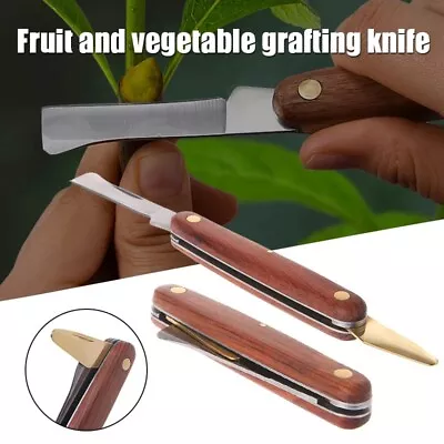 Grafting Knife Pruning Pocket Foldable Tree Fruit Cutting Budding Garden Tool • $8.27