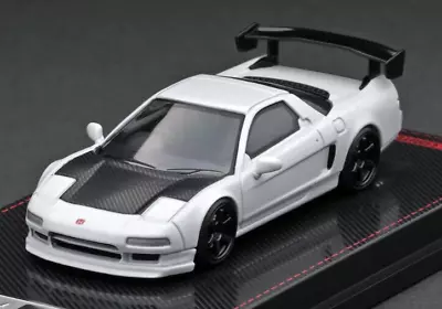 $29.99 • Buy Ignition Model Honda-Acura Matte Pearl White NSX (NA1) 1:64 Diecast Car IG1939