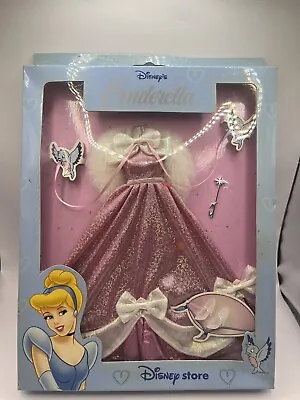 Vintage Disney Store Disney Cinderella Costume Dress Set NRFB HTF Princess • $89