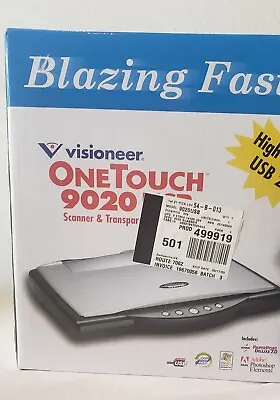 Visioneer One Touch 9020 USB Scanner & Transparency Adapter Win 98/2000/ME/XP • $53.93