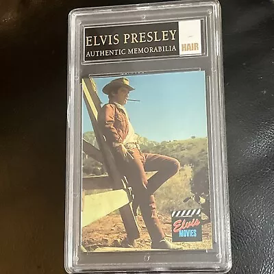 Elvis Presley Authentic Hair Memorabilia Sealed With Trading Card #105 Certified • $49.99