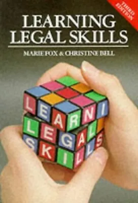 Learning Legal Skills By Bell Christine Paperback Book The Cheap Fast Free Post • £3.01