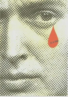 Original Vintage Poster CZECH REVOLUTION SOVIET REPRESSION 1968  • $900