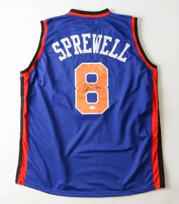 Latrell Sprewell New York Knicks Signed Autographed Nba Jersey • $199.95