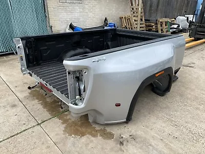 2020-2023 GMC 3500 Denali Dually Bed 8 FT Quick Silver Metallic OEM BED ONLY DRW • $2800