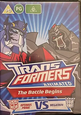 £3.29 • Buy Transformers Animated The Battle Begins: Optimus Prime VS Megatron (DVD)