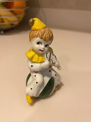 Vintage Ceramic Clown Figure With Violin KG Circus • $6.95