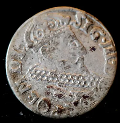 Poland 1621 3 Groschen KM31 Silver Fine+ 1-7-24 • $22