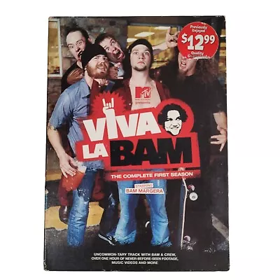 MTV Presents Viva La Bam Complete First Season DVD 2-Disc Set Margera Skateboard • $7.24