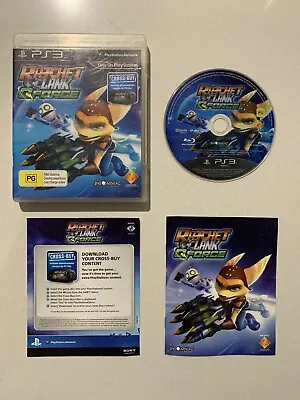 Ratchet And Clank QForce PS3 Game Complete &  Manual PlayStation 3 PAL G Q Force • $36.98