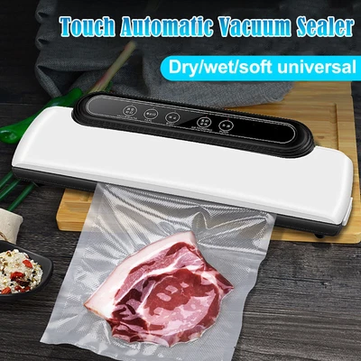 $13.59 • Buy Home Kitchen Vacuum Food Sealer Machine Storage Packaging Saver Heat 10 Free Bag