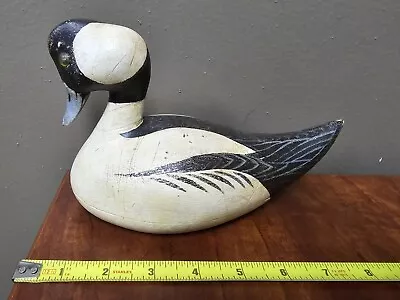 Duck Decoy. Bufflehead Drake By Robert Mad Dog Billings.  • $19.99