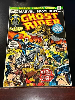 1973 MARVEL SPOTLIGHT #9 Early GHOST RIDER Fine FN • $5.50