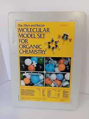 Vintage 1984 Allyn And Bacon Molecular Model Set For Organic Chemistry • $10