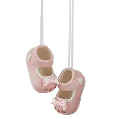 MIDWEST-CBK Baby Girl Shoes Ornament Pink • $17.19