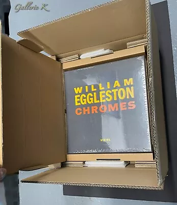 NEW SEALED WILLIAM EGGLESTON CHROMES STEIDL 3 VOL SLIPCASED 2011 1st ED  SHOWN • $1795.50