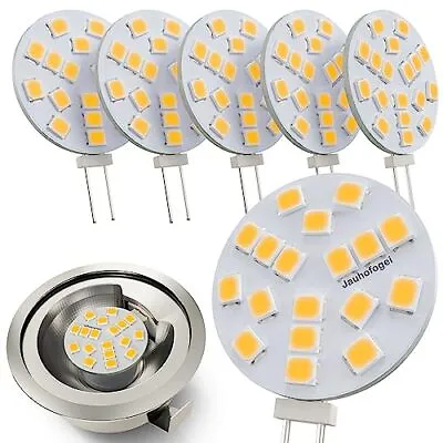 G4 Disc LED Bulbs 12V AC/ 10-24V DC 20W Type T3 Glass Halogen Bulb Replacement • $18.69