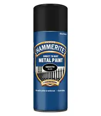 Hammerite - Direct To Rust Smooth Spray Paint  • £11.99