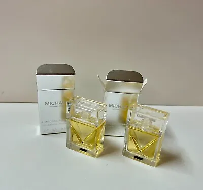 LOT 2 X   Michael Kors A Modern  Perfume Size : 0.12 Oz Miniature    Splash NIB • $44.99