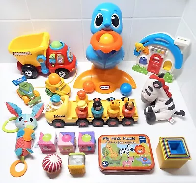 Baby Toddler Toy Bundle Bulk Lot Interactive Play Toys Fisher-Price Vtech & More • $49.99