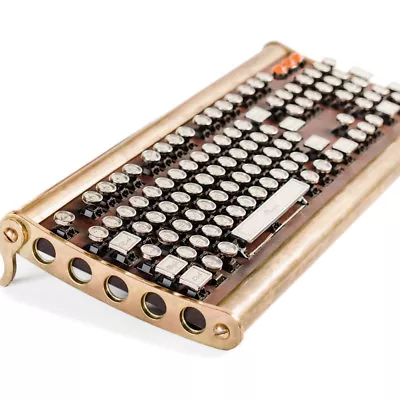 DATAMANCER The Sojourner Keyboard - Handbuilt - Steampunk - NEW - FACTORY SEALED • $999.95