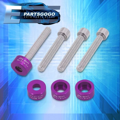 $10.99 • Buy For Acura Honda B-Series B16 B18 Distributor Cam Cap Cup Washer Bolt Kit Purple