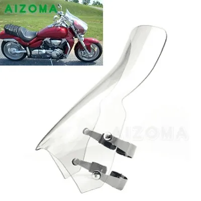 Clear Motorcycle Windshield Wind Screen Deflector For Suzuki Boulevard M109R M90 • $202.69