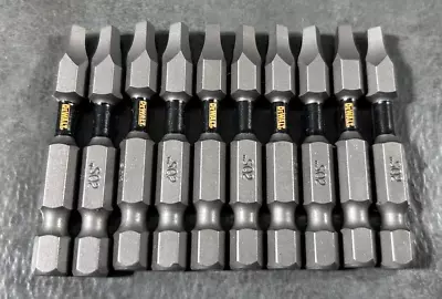 FREE SHIPPING Lot Of 10 DeWalt IMPACT READY 2  TOUGH GRIP Bit Set Square #2 SQ2 • $9.14