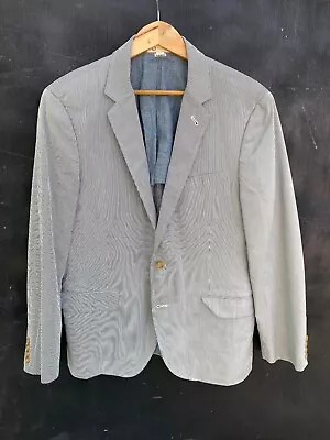 J. Crew Ludlow Jacket Sport Coat Blazer Men's Large Stripes • $54