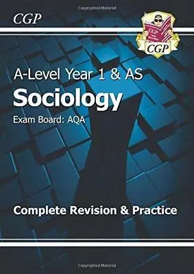 A-Level Sociology: AQA Year 1 & AS Complete Revision & Practice: For The 2024 An • £4.19