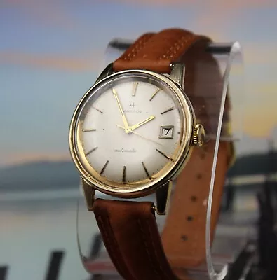 Vintage Classic Men's Hamilton Automatic Calendar Wristwatch; Running • $50
