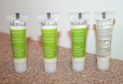 4 X Murad Resurgence Renewing Eye Cream 0.14oz 4mL Travel  = 0.56 More Full Size • $27.99