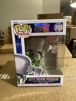 Funko Pop MTV Moon Person - AD Icons Vinyl Figure # 201 • $14.99