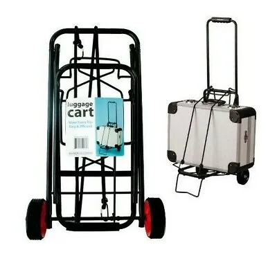 Kole Imports Portable Folding Luggage Cart • $27.99