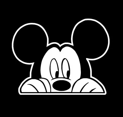 Mickey Mouse Disney Die Cut Vinyl Decal JDM Sticker Multiple Sizes And Colors • $1.99