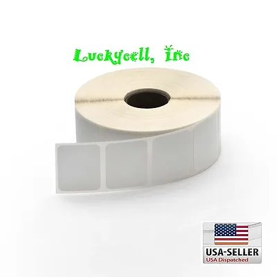 1 Roll 1.25x1 Direct Thermal Shipping Labels - 1380/roll For Zebra GX420t LP2824 • $7.95