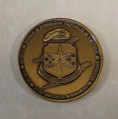 82nd Airborne 313th Military Intelligence Electronic Warfare Army Challenge Coin • $45